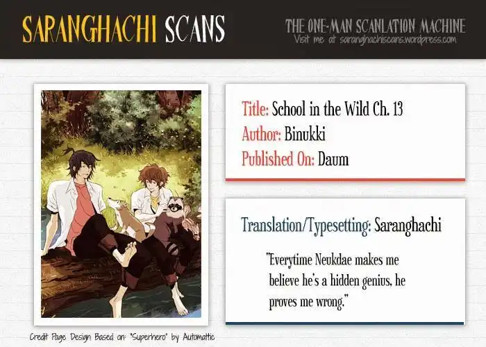 School in the Wild Chapter 13 1